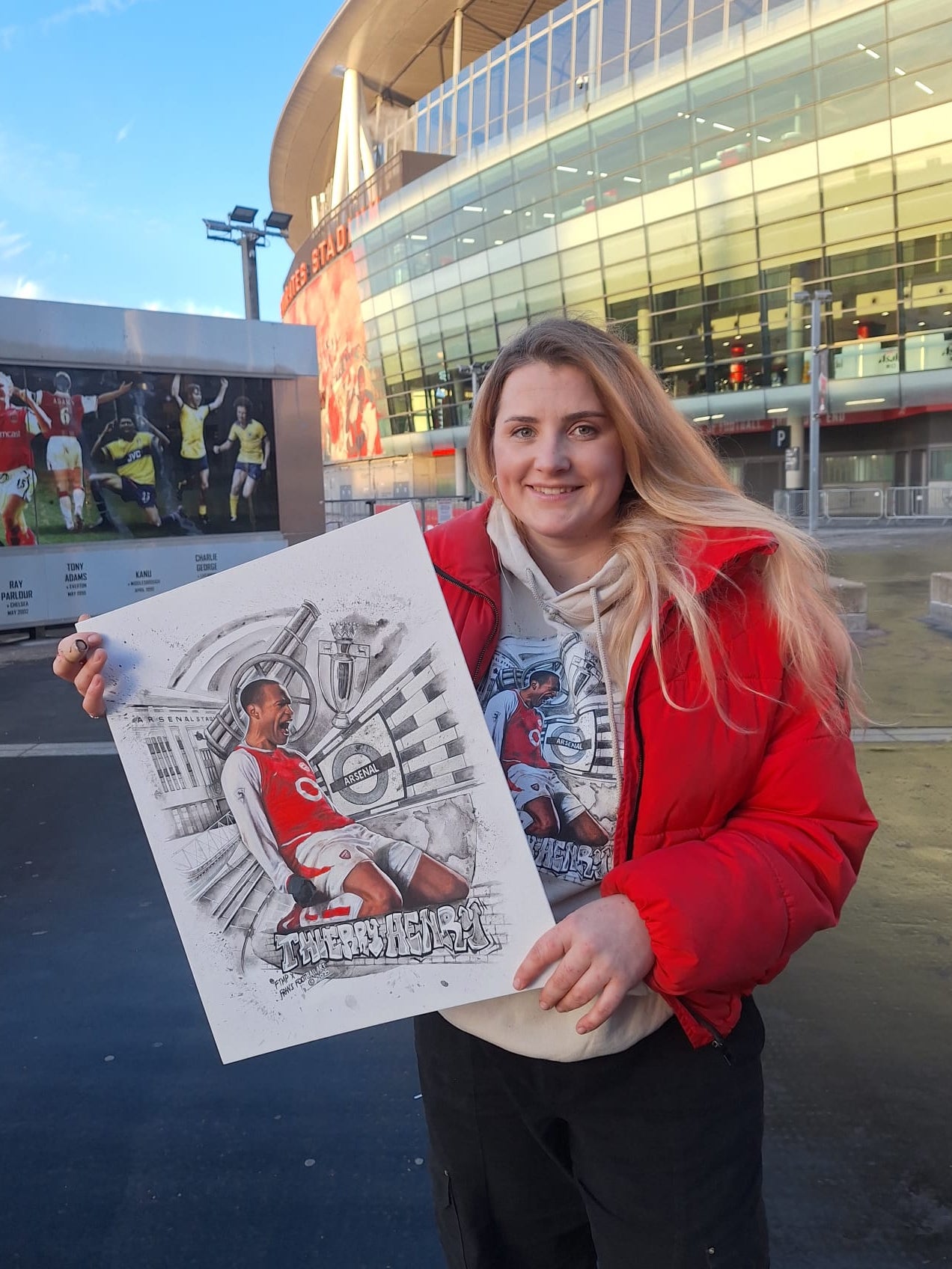 About Fran The Artist - Arsenal Fan Art, Drawings & Paintings - Bukayo ...